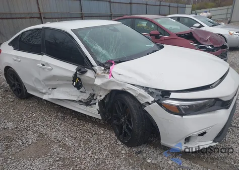 2024 Honda Civic Sport из США, поврежденный, VIN 2HGFE2F50RH537021